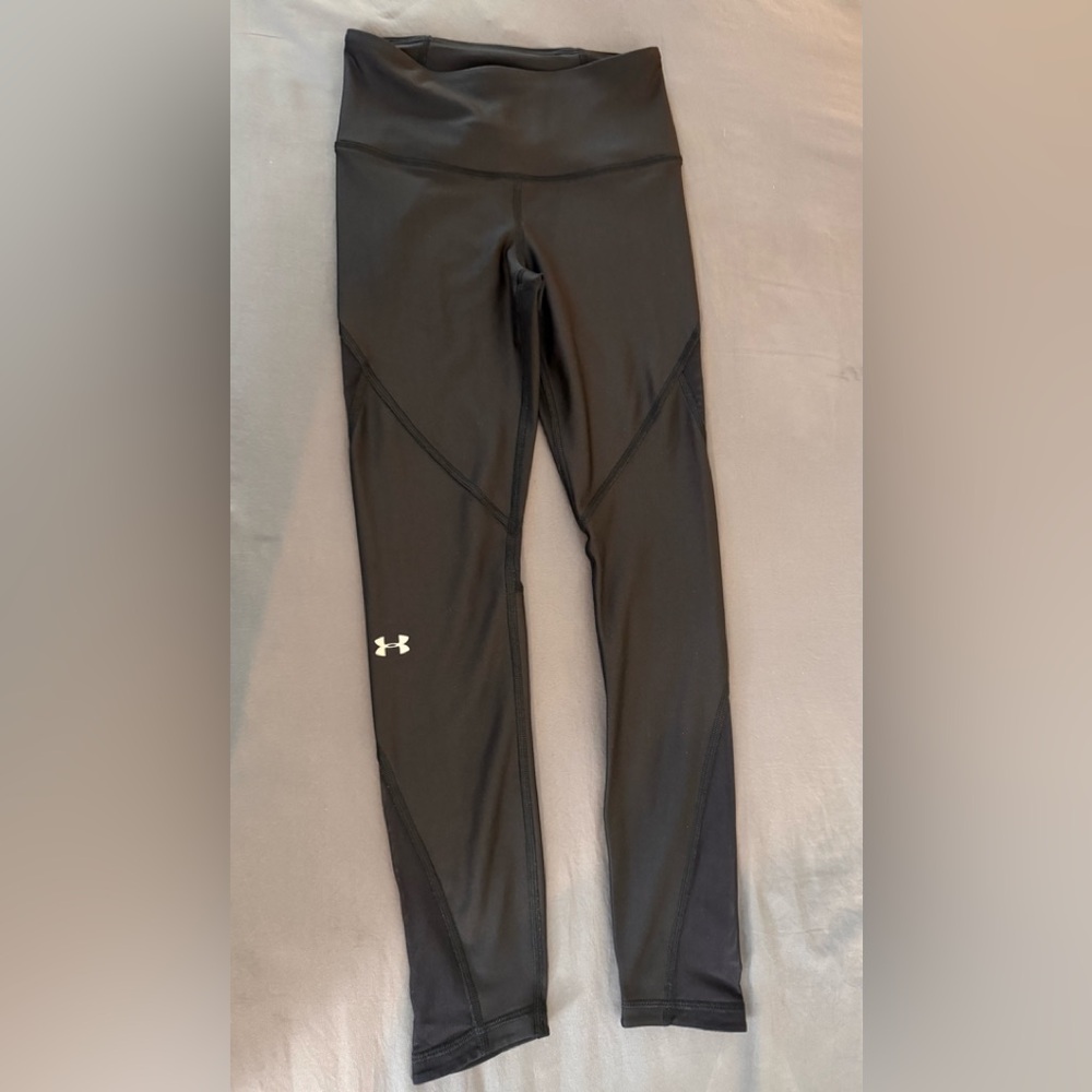 Under Armour Black HeatGear Compression Leggings